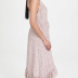 vestido floral delgado sin espalda con cuello en v y tirantes NSLAY127280