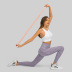 Y-shaped elastic widened hem high-strength shock-proof yoga underwear NSDQF127362