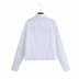 long sleeve Hollow Embroidered shirt NSAM127393