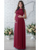 solid color round neck stitching sleeveless dress maternity clothes NSLNE127530