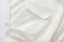 short sleeve lapel deep v pockets short solid color linen shirt NSAM127564