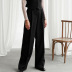 loose wide-leg mopping high waist solid color pant NSSQS124285