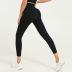 hip-lifting high-elastic high waist tight pockets solid color yoga pant NSYWH127901