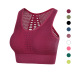 high-elastic hollow low-cut slim solid color yoga vest (multicolor) NSYWH127904