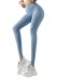 checkerboard printed high waist hip lift elastic yoga pants NSYWH127920