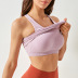 solid color suspender with chest pad yoga vest NSYWH127925