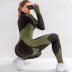 seamless long-sleeved top and hip lift tight pants yoga set NSYWH127929