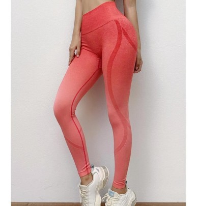 Hip-lifting High-elastic High Waist Gradient Tight Yoga Pant NSYWH127899