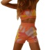 sling backless high waist slim solid color/print vest and shorts set-multicolor NSYDL128041