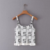 button print sling slim stitching vest NSLAY128395