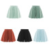 Pantalones cortos sueltos de color sólido con cordón NSMID128519
