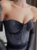 one-word shoulder wrap breast fishbone corset NSHLJ128643