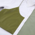 camisa holgada de manga larga con costuras en color de contraste NSSQS128729