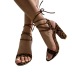 strappy one-word belt leopard print high-heeled sandals NSHYR128811