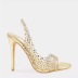 pointed Applique diamonds Transparent stiletto high heel sandals NSHYR128815