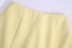 solid color mid-waist Textured skorts NSLQS128930