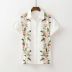 floral printed short-sleeved shirt NSLQS128938