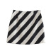striped no stretch printed skirt NSLQS128953