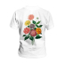 plus size round neck short sleeve Flower Print T-Shirt NSLBT129225