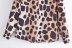 camisa de manga larga con solapa y estampado de leopardo NSAM129020