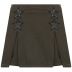 star decor slit denim sheath tooling skirt NSGXF129112