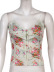 square neck floral printed camisole NSGXF129142