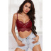 embroidery Sling Lace hollow Bras NSQMY124697