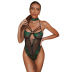 see-through embroidered hanging neck hollow eone-piece underwear NSQMY125140