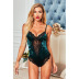 embroidery lace mesh stitching one-piece underwear NSQMY125160