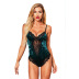 embroidery lace mesh stitching one-piece underwear NSQMY125160