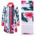 Printing long sleeve Shirt dress Multicolor NSMRF125178
