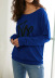 print round neck slim long-sleeved sweatshirt NSOY125442