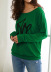 print round neck slim long-sleeved sweatshirt NSOY125442