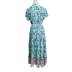 vestido swing de estilo bohemio con estampado de algodón NSHFC125618