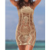woven hand crocheted hollow beach blouse NSCYG125878