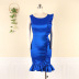 Round neck sleeveless high waist slim prom sheath dress NSKNE130508