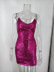 backless sequins low cut slip sheath dress NSDWT130534