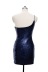 single-Shoulder Sling Sequin backless tight solid color Dress NSDWT130655