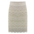 High waist slim solid color lace skirt NSKNE130705