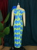 vestido de fiesta floral sin mangas con hombros inclinados delgados NSKNE130709