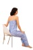 tirantes sin espalda chaleco floral delgado pantalones Loungewear-Se puede usar afuera NSWFC130731