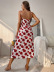 sling backless slim flower print nightdress-Can be worn outside NSWFC130763