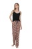 Conjunto de pijama con pantalón y chaleco suelto sin espalda con tirantes estampados NSWFC130771