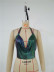 hanging neck sequin low-cut backless vest NSYML131080