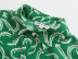 chiffon printing long-sleeved lapel loose shirt NSAM131127