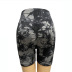 high waist tight hip-lifting high-elastic tie-dye yoga shorts-Multicolor NSXER131272