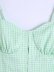 Sling wrap chest backless slim Plaid vest NSAM131284