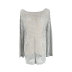 hollow long sleeve loose solid color beach outdoor cover-up NSMUX131418