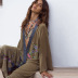 long embroidered loose long sleeve beach outdoor cover-up NSMUX131427