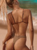backless high waist sling solid color bikini two-piece set NSFPP131460